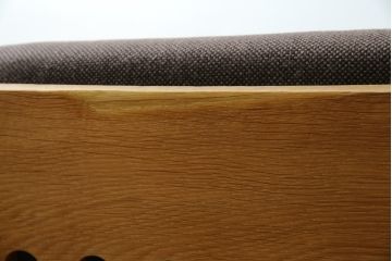 デンマークビンテージ　希少!!　Hans J Wegner(ハンス・J・ウェグナー)　GETAMA (ゲタマ)　1967年デザイン　オーク材　GE671　生産終了で入手困難な3人掛けソファ(3P、三人掛け、3シーター、トリプルソファ、北欧、ヴィンテージ)(R-075933)