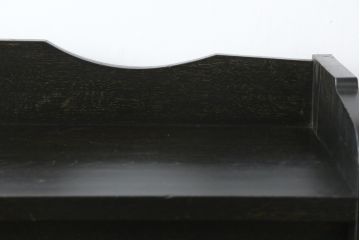 和製アンティーク　栓材　象嵌入り　シンプルなデザインで取り入れやすい本棚(ブックシェルフ、オープンラック、収納棚、飾り棚)(R-075936)