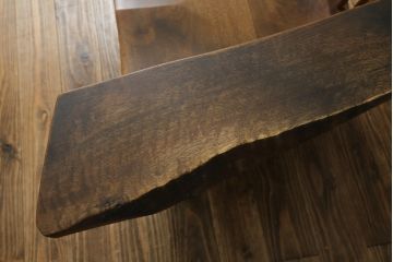 和製ヴィンテージ　小田急ハルク購入　ジョージナカシマ　LOUNGE ARM(ラウンジアーム)　One Arm(ワンアーム、片肘)　CN103　モダンに洗練された左アーム付きラウンジチェア(ジョージ・ナカシマ、アームチェア、イス、椅子、板座チェア、ビンテージ)(R-075938)
