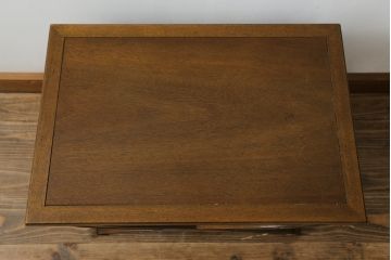 中古　DREXEL HERITAGE(ドレクセルヘリテイジ)　Triune(トライユン)　美しいフォルムが魅力のサイドテーブル(コンソールテーブル、ナイトテーブル、花台、飾り台)(R-075944)