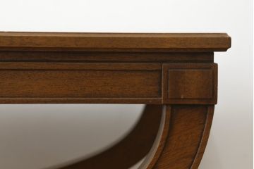 中古　DREXEL HERITAGE(ドレクセルヘリテイジ)　Triune(トライユン)　美しいフォルムが魅力のサイドテーブル(コンソールテーブル、ナイトテーブル、花台、飾り台)(R-075944)