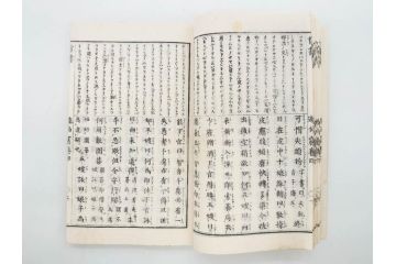 明治　頭書図画　遊仙窟鈔　松山堂書店発行　上・下2冊セット(和本、張文成、全5巻)(R-075952)