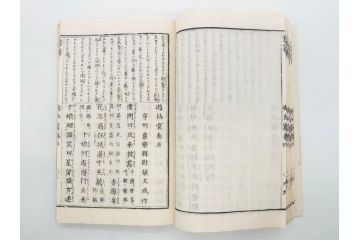 明治　頭書図画　遊仙窟鈔　松山堂書店発行　上・下2冊セット(和本、張文成、全5巻)(R-075952)