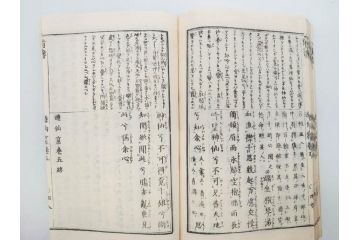 明治　頭書図画　遊仙窟鈔　松山堂書店発行　上・下2冊セット(和本、張文成、全5巻)(R-075952)