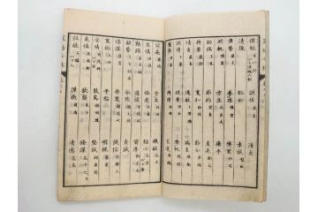 江戸　天保9年　墨場必携　銘箴歌家訓　市河米庵　須原屋伊八　6冊セット(書道参考書、六巻、古書、和本)(R-075955)