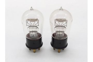 希少　当時物　1920年代?　テレフンケン　TELEFUNKEN(D.R.P)　RE86　真空管2本セット(箱付き)(R-075958)