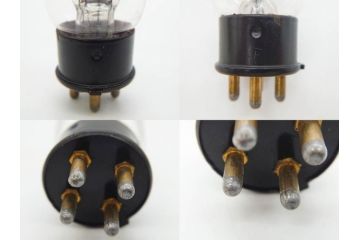 希少　当時物　1920年代?　テレフンケン　TELEFUNKEN(D.R.P)　RE86　真空管2本セット(箱付き)(R-075958)