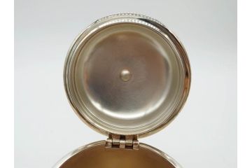 フランス　クリストフル　CHRISTOFLE　アルビ　シルバーコーティング　シンプルながら洗練されたデザインが素敵なティーポット&クリーマー(銀メッキ、ミルクポット、ミルクジャー)(R-075960)