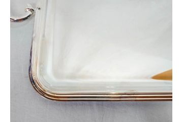 フランス　クリストフル　CHRISTOFLE　アルビ　シルバーコーティング　上品な空間を演出するトレイ(トレー、銀メッキ、箱付き)(R-075961)