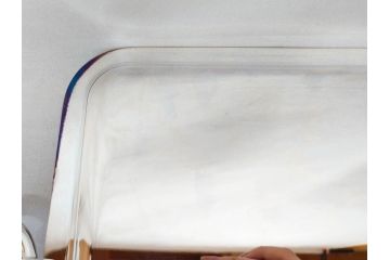 フランス　クリストフル　CHRISTOFLE　アルビ　シルバーコーティング　上品な空間を演出するトレイ(トレー、銀メッキ、箱付き)(R-075961)