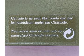 フランス　クリストフル　CHRISTOFLE　アルビ　シルバーコーティング　上品な空間を演出するトレイ(トレー、銀メッキ、箱付き)(R-075961)