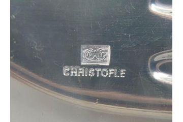 フランス　クリストフル　CHRISTOFLE　マルメゾン 　マルリー　シルバーコーティング　繊細なデザインと上品な輝きが目を惹くカトラリーセット(スプーン6本、フォーク4本、ナイフ2本、お箸2膳、銀メッキ、食器)(R-075962)