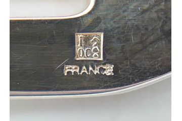 フランス　クリストフル　CHRISTOFLE　マルメゾン 　マルリー　シルバーコーティング　繊細なデザインと上品な輝きが目を惹くカトラリーセット(スプーン6本、フォーク4本、ナイフ2本、お箸2膳、銀メッキ、食器)(R-075962)