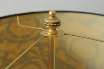 中古　EURO CASA(ユーロカーサ)取り扱い　最高級　VERSACE HOME(ヴェルサーチホーム)　MEDUSA(メデューサ)　ゴージャスな空間を演出するテーブルランプ(卓上照明、テーブルライト、デスクスタンド、スタンドライト)(R-075973)