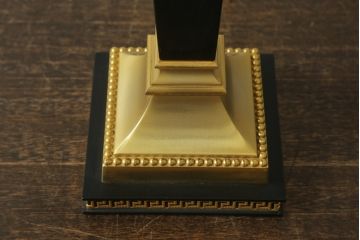 中古　EURO CASA(ユーロカーサ)取り扱い　最高級　VERSACE HOME(ヴェルサーチホーム)　MEDUSA(メデューサ)　ゴージャスな空間を演出するテーブルランプ(卓上照明、テーブルライト、デスクスタンド、スタンドライト)(R-075973)