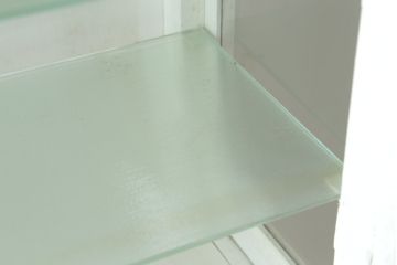 和製アンティーク　カフェ風インテリアが叶うレトロなケビント(ガラスケース、飾り棚、陳列棚、ショーケース、収納棚、戸棚、デンタルケース、デンタルキャビネット)(R-075978)