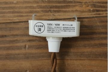 アンティーク照明　オリエンタルな雰囲気漂うタッセル(飾り房)付き吊り下げ照明(天井照明、ペンダントライト)(R-075979)