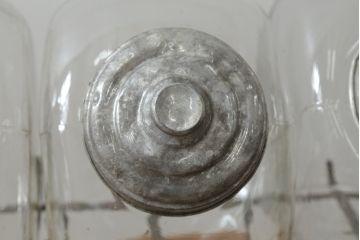 アンティーク雑貨　当時物　昭和レトロ　12連猫瓶(ガラス瓶、菓子瓶、菓子びん、菓子ビン)(R-075985)
