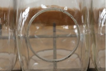 アンティーク雑貨　当時物　昭和レトロ　12連猫瓶(ガラス瓶、菓子瓶、菓子びん、菓子ビン)(R-075985)