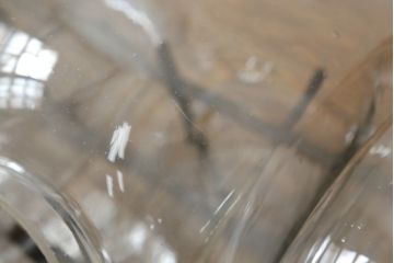 アンティーク雑貨　当時物　昭和レトロ　12連猫瓶(ガラス瓶、菓子瓶、菓子びん、菓子ビン)(R-075985)