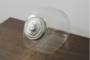 アンティーク雑貨　当時物　昭和レトロ　12連猫瓶(ガラス瓶、菓子瓶、菓子びん、菓子ビン)(R-075985)