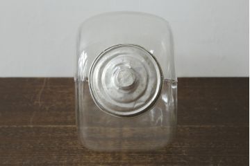 アンティーク雑貨　当時物　昭和レトロ　12連猫瓶(ガラス瓶、菓子瓶、菓子びん、菓子ビン)(R-075985)