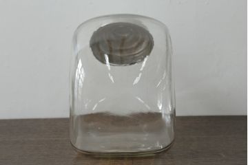 アンティーク雑貨　当時物　昭和レトロ　12連猫瓶(ガラス瓶、菓子瓶、菓子びん、菓子ビン)(R-075985)