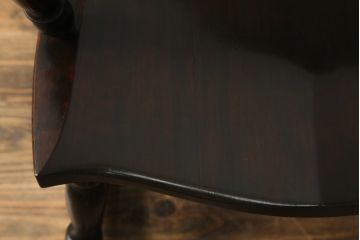 和製ビンテージ　松本民芸家具　くつろぎの時間におすすめの#39A型ロッキングチェア(板座チェア、アームチェア、揺り椅子、イス、ヴィンテージ)(定価約20万円)(R-075986)