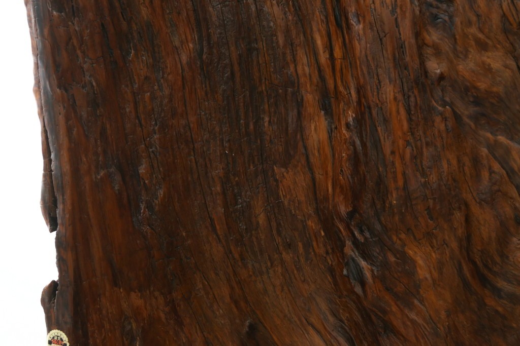 中古　特大!!　漆塗り　木の質感そのままで存在感抜群!屋久杉材の衝立て　定価約400万円　(R-075989)