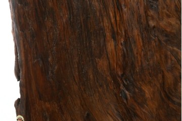 中古　特大!!　漆塗り　木の質感そのままで存在感抜群!屋久杉材の衝立て　定価約400万円　(R-075989)