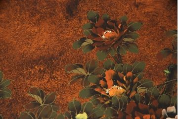 ヴィンテージ家具　繊細な絵柄が目を引くシノワズリ様式のサイドボード(サイドキャビネット、リビングボード、引き出し、収納棚、戸棚)(R-076000)