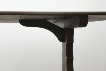 イギリスビンテージ　ERCOL(アーコール)　クラシカルな雰囲気漂うダイニングテーブル(4人掛け、6人掛け、食卓、作業台、ヴィンテージ、英国、北欧)(R-076002)