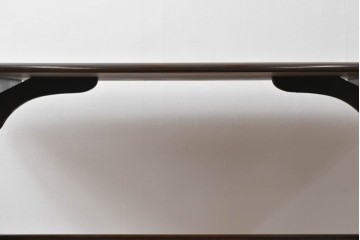 イギリスヴィンテージ　ERCOL(アーコール)　クラシカルな雰囲気漂うダイニングテーブル(4人掛け、6人掛け、食卓、作業台、ヴィンテージ、英国、北欧)(R-076002)