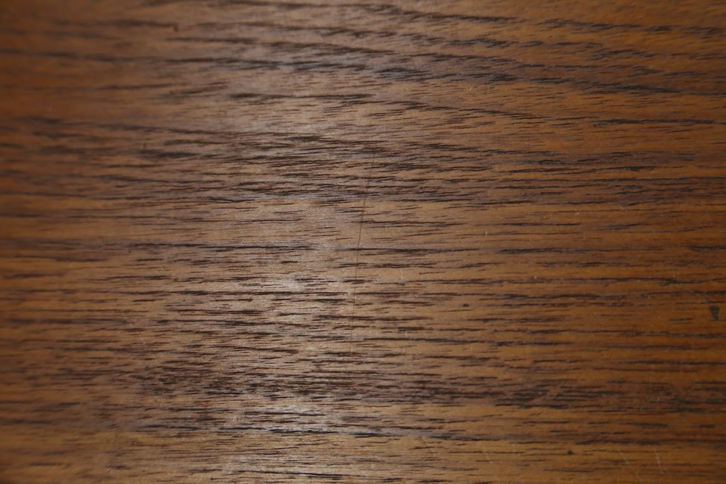 デンマークヴィンテージ　チーク材　キャスターとカゴ付きで便利なソーイングワゴン　(R-076005)