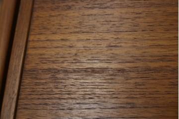 デンマークヴィンテージ　チーク材　キャスターとカゴ付きで便利なソーイングワゴン　(R-076005)