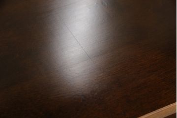中古　美品　星野民藝(星野民芸)　個性的な木目が魅力的な飾り棚(キャビネット、シェルフ、オープンラック、本棚)(R-076007)