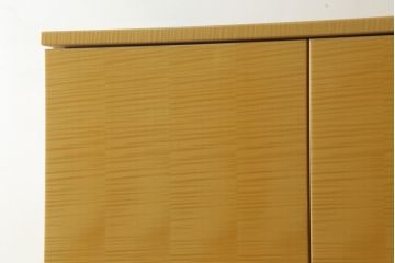 中古　松創(MATSUSO)　洗練された佇まいが魅力的な幅狭ワードローブ(洋服タンス、戸棚、収納棚、キャビネット)(R-076009)