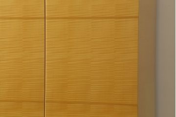 中古　松創(MATSUSO)　洗練された佇まいが魅力的な幅狭ワードローブ(洋服タンス、戸棚、収納棚、キャビネット)(R-076009)