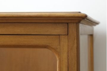 和製アンティーク　上質な作り込みの高級ガラスケース(ショーケース、飾り棚、陳列棚、店舗什器)(R-076032)