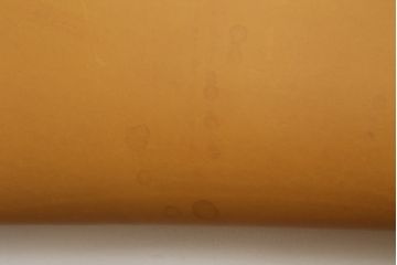 中古　HERMES(エルメス)　本革　PIPPAシリーズ　イエローカラーのレザーが魅力的な折り畳み式チェア(スツール、折りたたみ、イス)(定価約160万円)(R-076033)