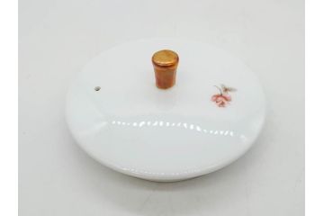 大倉陶園(OKURA、OAC)　小花　プチローズ　可憐で上品な雰囲気を醸し出す茶器セット(バラ、薔薇、急須、湯呑み5客、湯のみ、箱付き、洋食器)(R-076035)