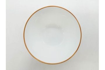大倉陶園(OKURA、OAC)　小花　プチローズ　可憐で上品な雰囲気を醸し出す茶器セット(バラ、薔薇、急須、湯呑み5客、湯のみ、箱付き、洋食器)(R-076035)