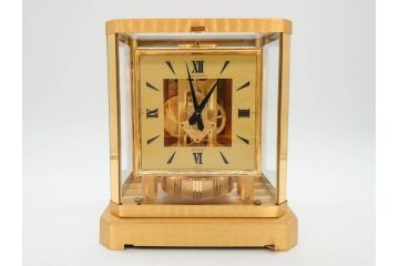スイス　ジャガー・ルクルト　ATMOS　アトモス　空気で動く　置時計(JAEGER-LECOULTRE&CIE、ガス、箱付き、半永久)(R-076037)