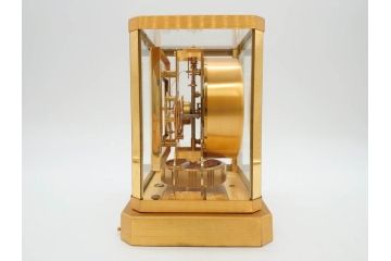 スイス　ジャガー・ルクルト　ATMOS　アトモス　空気で動く　置時計(JAEGER-LECOULTRE&CIE、ガス、箱付き、半永久)(R-076037)
