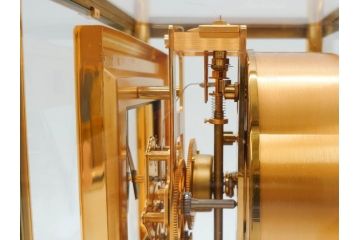 スイス　ジャガー・ルクルト　ATMOS　アトモス　空気で動く　置時計(JAEGER-LECOULTRE&CIE、ガス、箱付き、半永久)(R-076037)