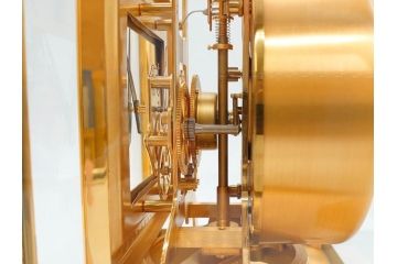 スイス　ジャガー・ルクルト　ATMOS　アトモス　空気で動く　置時計(JAEGER-LECOULTRE&CIE、ガス、箱付き、半永久)(R-076037)