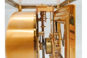 スイス　ジャガー・ルクルト　ATMOS　アトモス　空気で動く　置時計(JAEGER-LECOULTRE&CIE、ガス、箱付き、半永久)(R-076037)