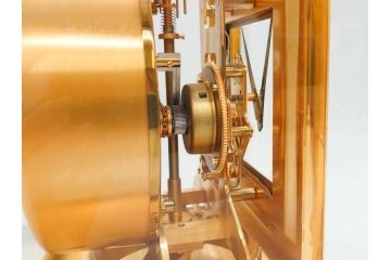 スイス　ジャガー・ルクルト　ATMOS　アトモス　空気で動く　置時計(JAEGER-LECOULTRE&CIE、ガス、箱付き、半永久)(R-076037)
