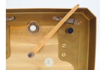 スイス　ジャガー・ルクルト　ATMOS　アトモス　空気で動く　置時計(JAEGER-LECOULTRE&CIE、ガス、箱付き、半永久)(R-076037)