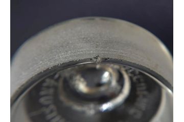 アンティーク雑貨　昭和レトロ　お洒落なインテリアとしても活躍してくれる蓋付きガラス瓶3個セット(キャニスター、硝子、ガラスビン、菓子瓶、フタ付き、MADE IN OCCUPIED JAPAN(占領下の日本製)、オキュパイド ジャパン)(R-076044)
